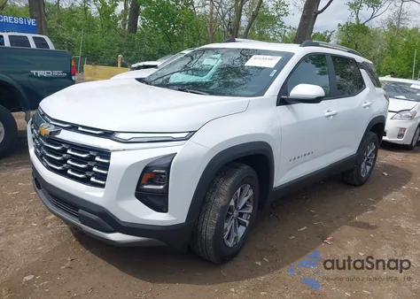 2025 Chevrolet Equinox Fwd Lt z USA, uszkodzony, nr VIN 3GNAXHEG2SL287911